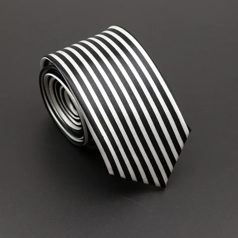 Classic Musical Notes Printed Tie Silky Narrow Neckties Slim Smooth Piano Guitar Necktie Simple Elegant Trendy Unisex Ties Gift