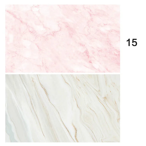 Marble Photography Backdrops 57*87CM 2 Sided Wood Grain Photo Background Wallpaper Studio Waterproof Products Photographic Props
