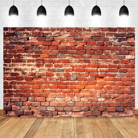 White Brick Wall Photography Backdrops Wooden Floor Backgrounds for Pet Toy Photo Studio Baby Shower Newborn Children Photozone