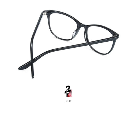 ZENOTTIC Cat Eye Acetate Prescription Eyeglasses Women Anti-Blue-Ray Photochromic Optical Spectacles Myopia Hyperopia Glasses