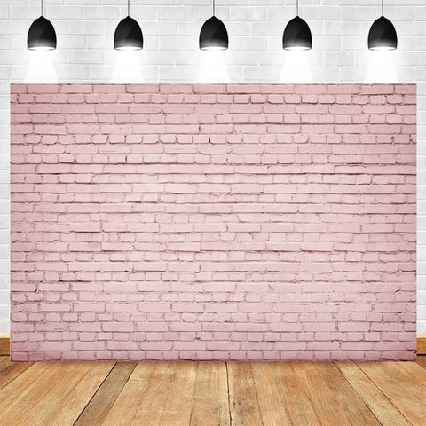 White Brick Wall Photography Backdrops Wooden Floor Backgrounds for Pet Toy Photo Studio Baby Shower Newborn Children Photozone