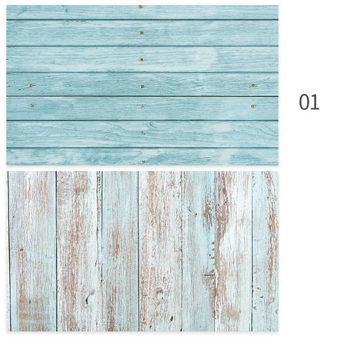 Marble Photography Backdrops 57*87CM 2 Sided Wood Grain Photo Background Wallpaper Studio Waterproof Products Photographic Props