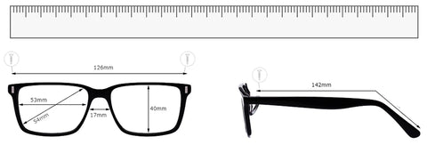 ZENOTTIC Cat Eye Acetate Prescription Eyeglasses Women Anti-Blue-Ray Photochromic Optical Spectacles Myopia Hyperopia Glasses