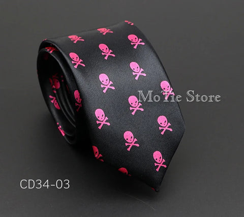 Classic Musical Notes Printed Tie Silky Narrow Neckties Slim Smooth Piano Guitar Necktie Simple Elegant Trendy Unisex Ties Gift