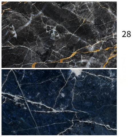 Marble Photography Backdrops 57*87CM 2 Sided Wood Grain Photo Background Wallpaper Studio Waterproof Products Photographic Props