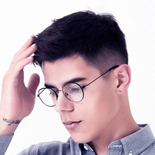 ZENOTTIC Pilot Prescription Progressive Glasses For Men Anti Blue Light/Photochromic Myopia Eyewear Optical Eyeglasses