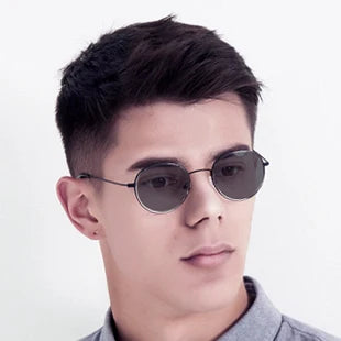 ZENOTTIC Pilot Prescription Progressive Glasses For Men Anti Blue Light/Photochromic Myopia Eyewear Optical Eyeglasses