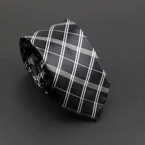 Classic Musical Notes Printed Tie Silky Narrow Neckties Slim Smooth Piano Guitar Necktie Simple Elegant Trendy Unisex Ties Gift