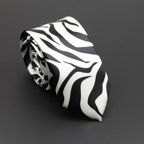 Classic Musical Notes Printed Tie Silky Narrow Neckties Slim Smooth Piano Guitar Necktie Simple Elegant Trendy Unisex Ties Gift