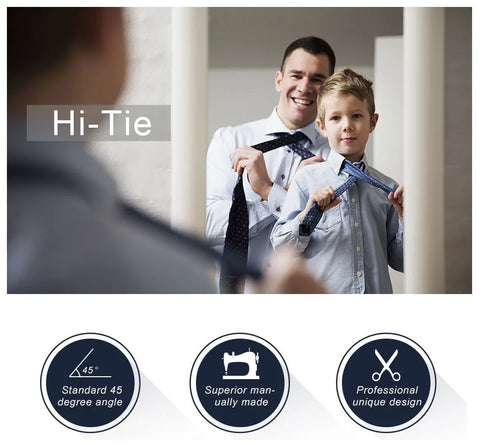 Hi-Tie Designer Orange Paisley Silk Wedding Tie For Men Handky Cufflink Gift Mens Necktie Fashion Business Party Dropshiping