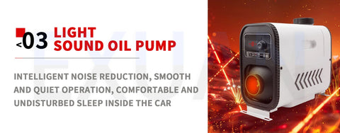 12V/24V Mini Diesel Warm Parking Heater Intelligent Constant Temperature Regulation Car Fuel Heater Fast Heating And Low Noise