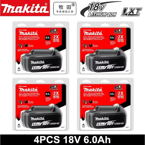 original Makita 18V 6.0Ah Rechargeable Battery ,For Makita BL1830 BL1830B BL1840 BL1840B BL1850 BL1850B Power Tools Battery