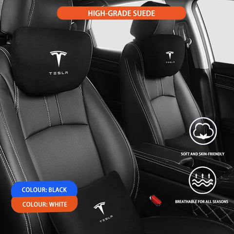 For Tesla Model Y Juniper Tesla Model 3 Highland Interior Model S Car Accessories Car Headrest Car Pillow Waist pillow 2025 2024