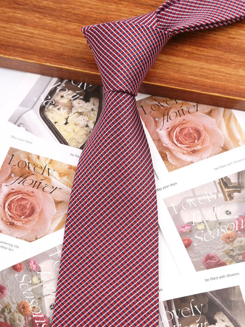 Man Thin Ties Striped Designer Necktie Men Business Formal Wedding Tie 8cm Blue Red Neck Ties Fashion Shirt Necktie Accessories