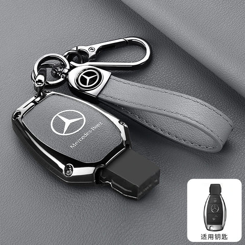 For Mercedes-Benz A C E G S Class CLA CLS GLA GLC GLE GLK Vito Sprinter SLK Viano ML Car Alloy Key Case Key Bag Shell Key Chain