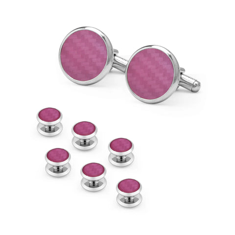 8PCS Classic Sea Shell Copper Mens Cuff Link Sleeve Studs Set Luxury French Style Cufflinks Party Wedding Suit Shirt Accessories