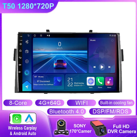 Android Car Radio For Honda Ridgeline 2006 - 2014 GPS Stereo Carplay Multimedia Player Android Auto Screen 4G Wifi No 2din DVD