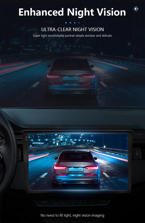 AHD 1920x1080P Car Rear View Camera 200° for Fisheye Golden Lens Full HDR Night Vision Vehicle back car reversing Front Camera