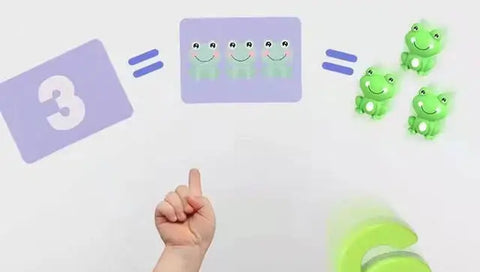 Frog Math Balance Toy Montessori Educational Learning Tool Preschool Addition Subtraction Training Sensory Play For Kids Toys