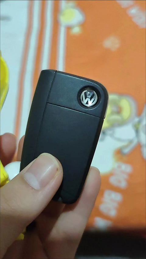 Car Key Sticker Auto Control Keychain Accessories For Volkswagen VW Rline R GTI Golf Polo Passat Magotan Tiguan Bora Jetta T-ROC