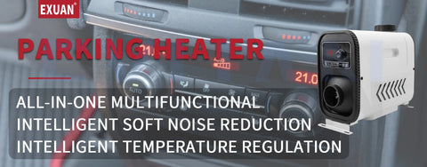 12V/24V Mini Diesel Warm Parking Heater Intelligent Constant Temperature Regulation Car Fuel Heater Fast Heating And Low Noise