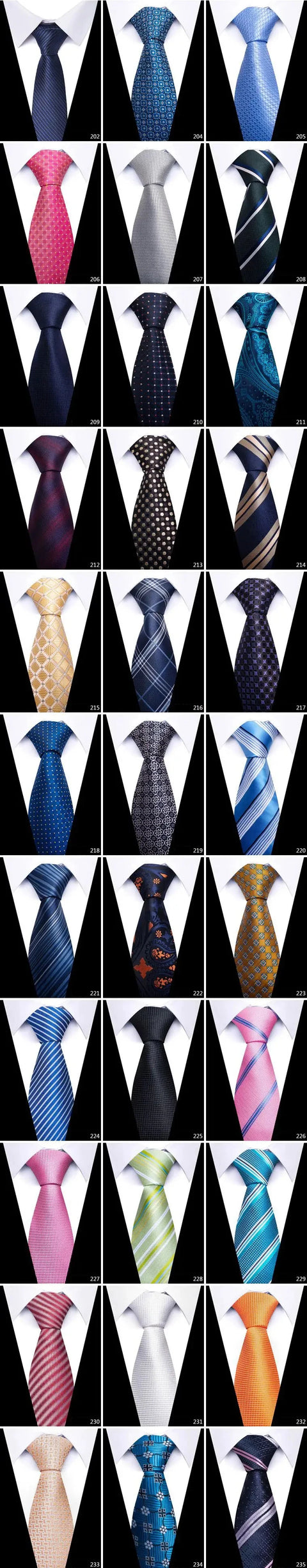 High-quality Wedding Ties For Men Fashion New Style Blue Strip Print Neckties Daily Office Apparel Accessories Gift For Man