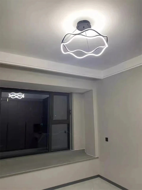 Modern Minimalist Restaurant Chandelier Nordic Luxury Living Room LED Ceiling Lamps Home Decor Designer Bedroom Hanging Lights
