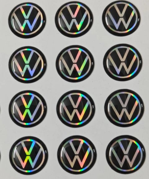 Car Key Sticker Auto Control Keychain Accessories For Volkswagen VW Rline R GTI Golf Polo Passat Magotan Tiguan Bora Jetta T-ROC