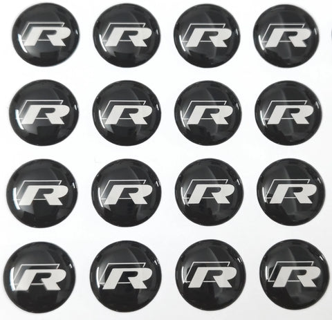 Car Key Sticker Auto Control Keychain Accessories For Volkswagen VW Rline R GTI Golf Polo Passat Magotan Tiguan Bora Jetta T-ROC