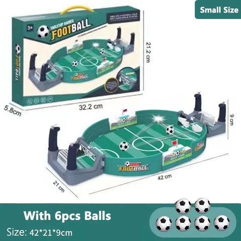 Mini Desktop Football Table Game – Interactive Soccer Toy for Kids, Family Parties, Indoor/Outdoor Fun, Portable Gift for Boys