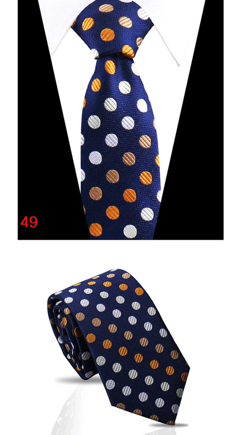 Luxury Mens Tie 7.5cm New Style Fashion Necktie Paisley Striped Gravata For Men Fit Wedding Workplace Suit Accessories