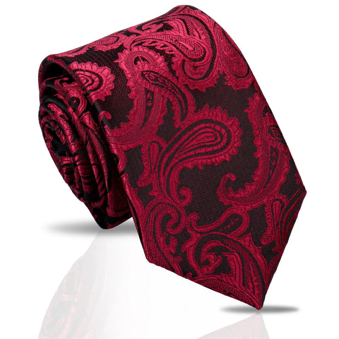 Luxury Mens Tie 7.5cm New Style Fashion Necktie Paisley Striped Gravata For Men Fit Wedding Workplace Suit Accessories