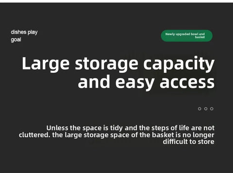 Cabinet Dish Basket 6A Carbon Steel Kitchen Drawer Type Double Layer Dish Basket Storage Bowl Rack With Drain Tray