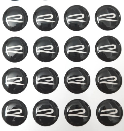 Car Key Sticker Auto Control Keychain Accessories For Volkswagen VW Rline R GTI Golf Polo Passat Magotan Tiguan Bora Jetta T-ROC