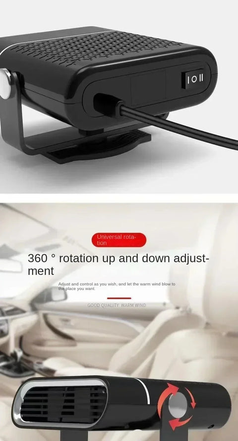 Xiaomi Portable Car Heater Car 12V Heater 24V Car Heater Windshield Automatic Defogging Defrost Heater Fast Heating 2025 New