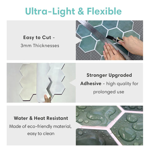 1/10 PCS Peel-and-Stick 3D Wall Panel, Home Decoration Wall Covering, Popular Style Decoration, Waterproof, Easy to Install.