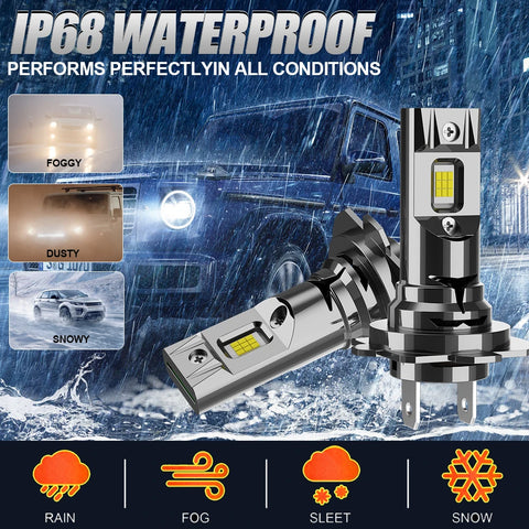 H7 H4 LED CANBUS Bulb 900000LM Super Bright 9003 HB2 6000K Led Light for Car Wireless Automobile Motorcycle Diode Headlight Lamp