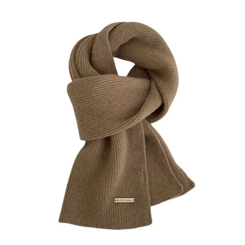Winter Cashmere Blend Scarf Women Warm Thicken Luxury Shawl Wraps Female Warm Thick Wool Neckerchief Blankets Women Solid Colors