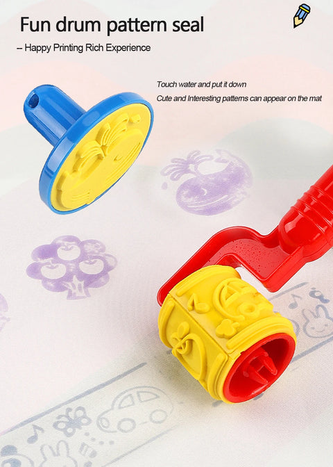 100x80CM Magic Water Drawing Doodle Mat With Reusable Magic Pens Coloring Painting Board Montessori Educational Toys Kids Gifts