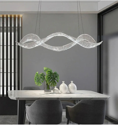 Modern Home Decoration Bar Lobby Restaurant Ceiling Chandelier Luxury Gold Gloss K9 Crystal Chandelier Indoor Lighting Led Light