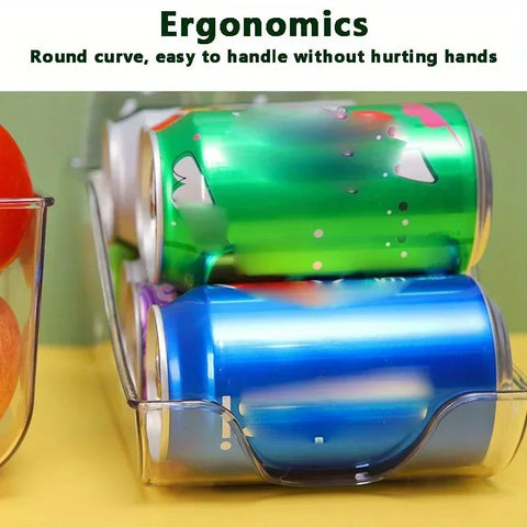 1 Piece Kitchen Storage Cans Soda Storage Cans Refrigerator Freezer Storage Dispensers Container Kitchen Accessories Organizer