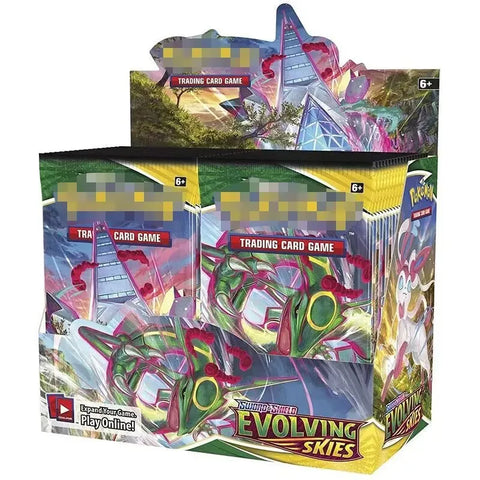 324/360 Pcs/Set Pokemon Card Brilliant Stars 151 Prismatic Evolutions PALDEAN FATES English Booster Battle Transaction Card.