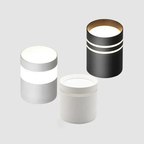 Cylinder Dimmable LED Downlights 9W 12W 15W 18W Ceiling Spotlights AC85~265V Surface Mounted Home Lighting Kitchen Corridor Shop