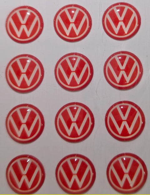 Car Key Sticker Auto Control Keychain Accessories For Volkswagen VW Rline R GTI Golf Polo Passat Magotan Tiguan Bora Jetta T-ROC