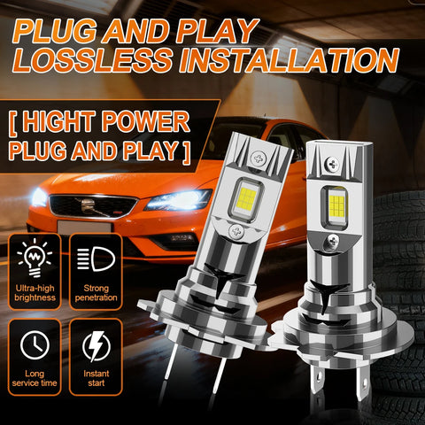 H7 H4 LED CANBUS Bulb 900000LM Super Bright 9003 HB2 6000K Led Light for Car Wireless Automobile Motorcycle Diode Headlight Lamp