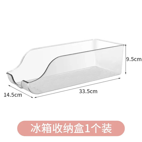 1 Piece Kitchen Storage Cans Soda Storage Cans Refrigerator Freezer Storage Dispensers Container Kitchen Accessories Organizer