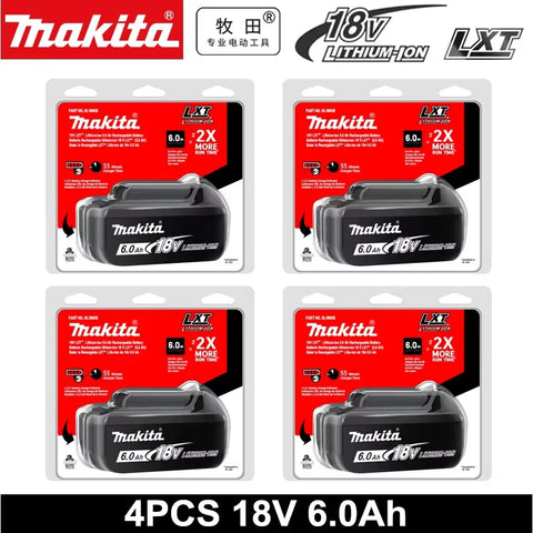 original Makita 18V 6.0Ah Rechargeable Battery ,For Makita BL1830 BL1830B BL1840 BL1840B BL1850 BL1850B Power Tools Battery