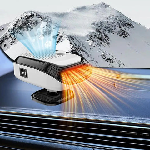 Car Winter Fast Heating 120w Electric Heated Fan Auto Windshield Defogging Heating Cooling Truck RV SUV Travel Camper Tools