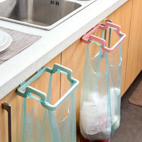 Hanging Trash Bag Racks Garbage Bag Rack Rubbish Bag Storage Rack Holder Portable Cabinet Trash Rack Kitchen Gadgets