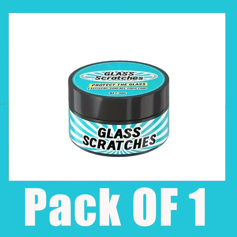 Glass Scratch Repair Paste - Universal For Repairing Scratches On Car Windows, Bathroom Glass, Glasses, Lenses